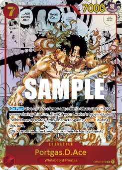 Portgas.D.Ace OP02-013 P2 Paramount War