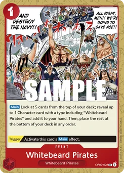Whitebeard Pirates OP02-022 Paramount War