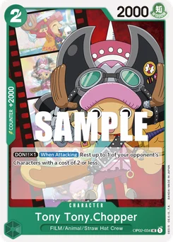 Tony Tony.Chopper OP02-034 Paramount War