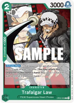 Trafalgar Law OP02-035 Paramount War