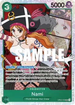 Nami OP02-036 Paramount War