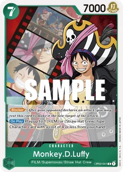 Monkey.D.Luffy OP02-041 Paramount War