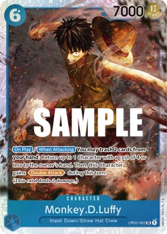 Monkey.D.Luffy OP02-062 Paramount War