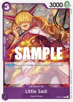Little Sadi OP02-073 Paramount War