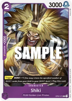 Shiki OP02-075 Paramount War