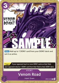 Venom Road OP02-091 Paramount War