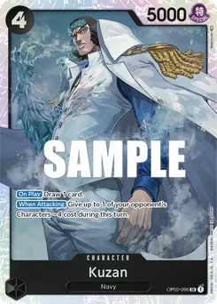 Kuzan OP02-096 Paramount War
