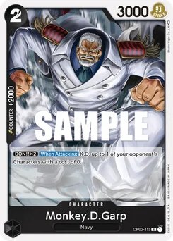 Monkey.D.Garp OP02-115 Paramount War