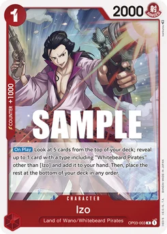 Izo OP03-003 Pillars of Strength