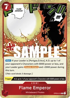 Flame Emperor OP03-016 Pillars of Strength