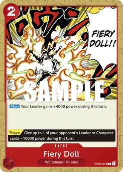 Fiery Doll OP03-019 Pillars of Strength