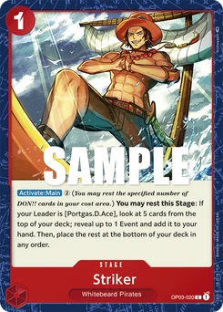 Striker OP03-020 Pillars of Strength
