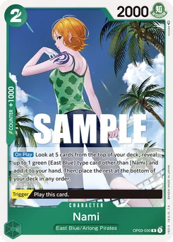 Nami OP03-030 Pillars of Strength