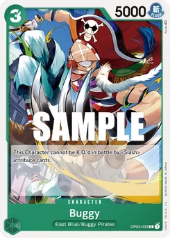 Buggy OP03-032 Pillars of Strength