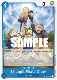 Usopp's Pirate Crew OP03-042 Pillars of Strength