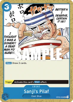 Sanji's Pilaf OP03-056 Pillars of Strength