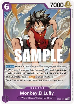 Monkey.D.Luffy OP03-070 Pillars of Strength