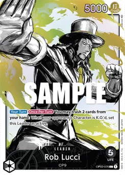 Rob Lucci OP03-076 P1 Pillars of Strength