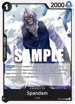 Spandam OP03-086 Pillars of Strength