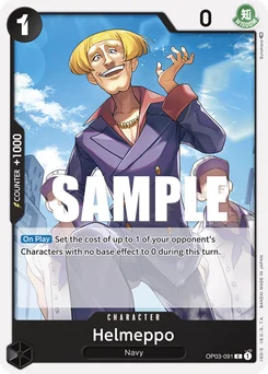 Helmeppo OP03-091 Pillars of Strength
