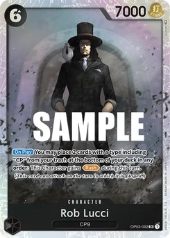 Rob Lucci OP03-092 Pillars of Strength