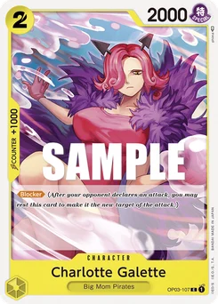 Charlotte Galette OP03-107 Pillars of Strength