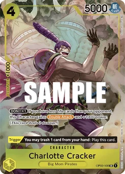 Charlotte Cracker OP03-108 P1 Pillars of Strength