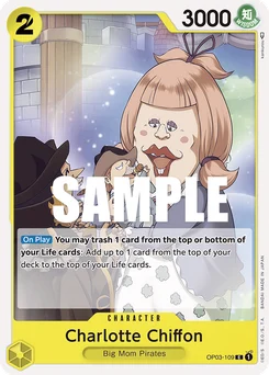 Charlotte Chiffon OP03-109 Pillars of Strength