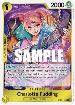 Charlotte Pudding OP03-112 Pillars of Strength