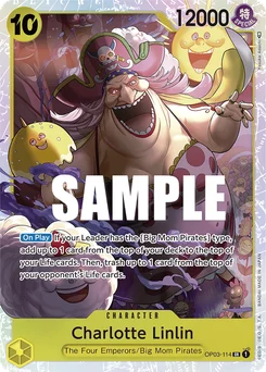 Charlotte Linlin OP03-114 Pillars of Strength