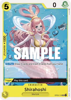 Shirahoshi OP03-116 Pillars of Strength