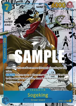 Sogeking OP03-122 P2 Pillars of Strength