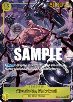 Charlotte Katakuri OP03-123 P1 Pillars of Strength