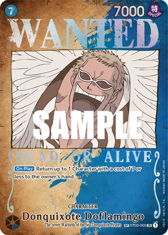 Donquixote Doflamingo ST03-009 P1 Pillars of Strength