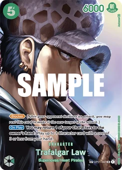 Trafalgar Law OP01-047 P2 Kingdoms of Intrigue