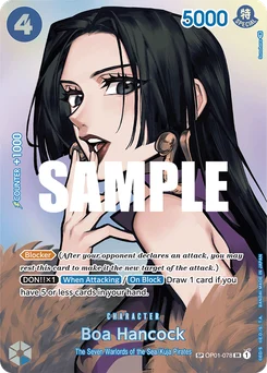 Boa Hancock OP01-078 P2 Kingdoms of Intrigue