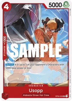 Usopp OP04-003 Kingdoms of Intrigue