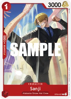 Sanji OP04-007 Kingdoms of Intrigue