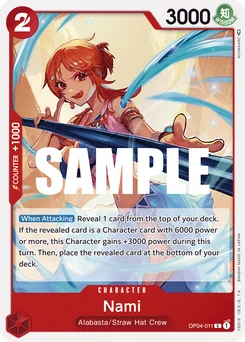 Nami OP04-011 Kingdoms of Intrigue