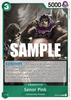 Senor Pink OP04-026 Kingdoms of Intrigue