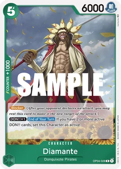 Diamante OP04-028 Kingdoms of Intrigue