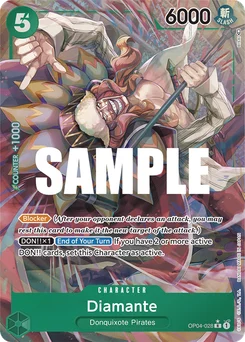 Diamante OP04-028 P1 Kingdoms of Intrigue
