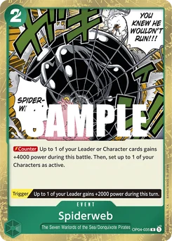 Spiderweb OP04-035 Kingdoms of Intrigue
