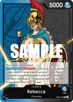 Rebecca OP04-039 Kingdoms of Intrigue