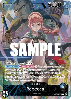 Rebecca OP04-039 P1 Kingdoms of Intrigue