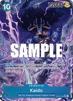 Kaido OP04-044 P1 Kingdoms of Intrigue