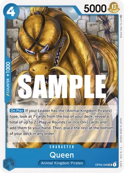 Queen OP04-046 Kingdoms of Intrigue
