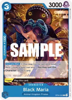 Black Maria OP04-052 Kingdoms of Intrigue
