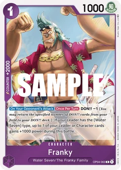 Franky OP04-063 Kingdoms of Intrigue