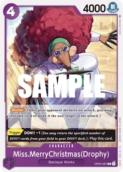 Miss.MerryChristmas(Drophy) OP04-067 Kingdoms of Intrigue